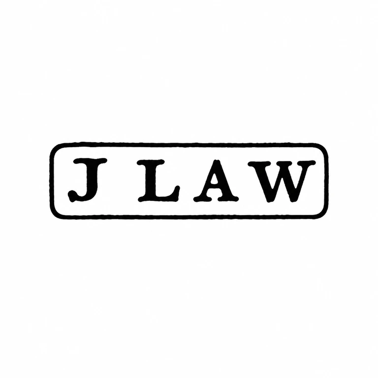 John Law: Four upright letters and long rounded rectangular enclosure retained. line reconstruction.