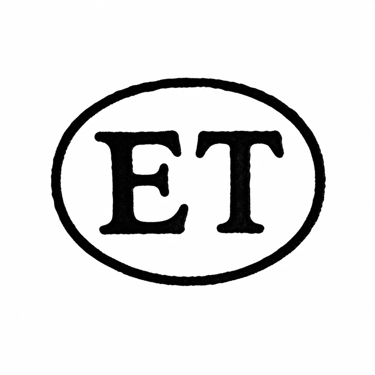 Henry Tracy & Sons: Oval punch and its two horizontally placed initials are retained. line reconstruction.
