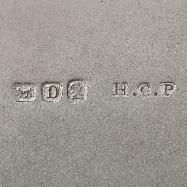 Henry C. Porter: H.C.P; oxidized reconstruction.
