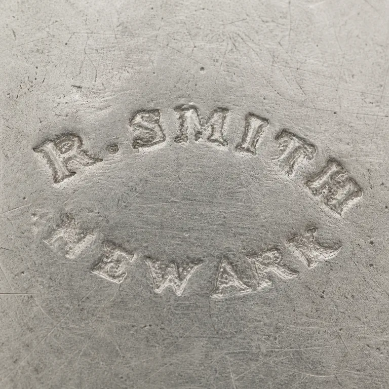 Richard Smith: R. Smith, Newark; oxidized reconstruction.