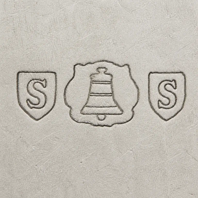Shreve & Co.: S, bell, S; oxidized reconstruction.