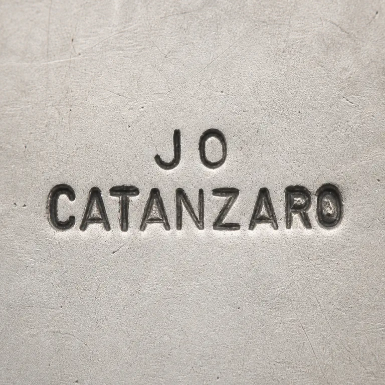 Jo Catanzaro (1913-1988): Jo Catanzaro jewelry; oxidized reconstruction.