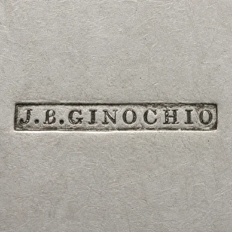 John B. Ginochio: J.B.Ginochio; oxidized reconstruction.
