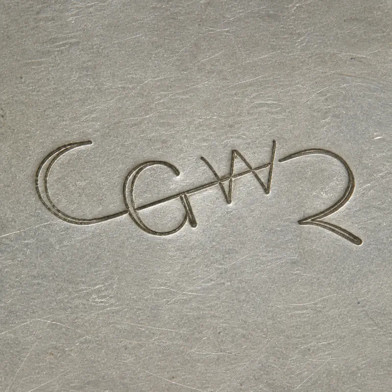 George W. Shiebler & Co.: GWS; oxidized reconstruction.