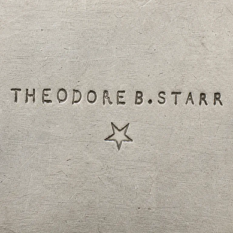 Theodore B. Starr: theodore b. starr, star; oxidized reconstruction.