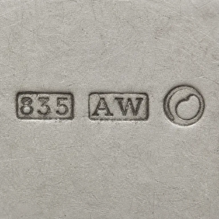 looking for info: Visible text, numerals, symbol order, and source-bounded device geometry; oxidized reconstruction.