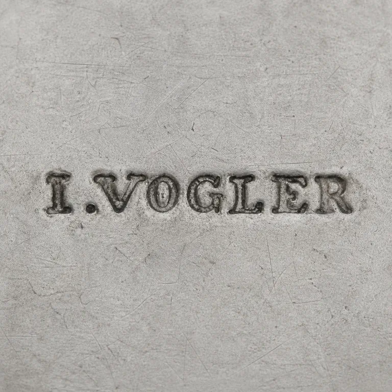 John Vogler: I. Vogler; oxidized reconstruction.