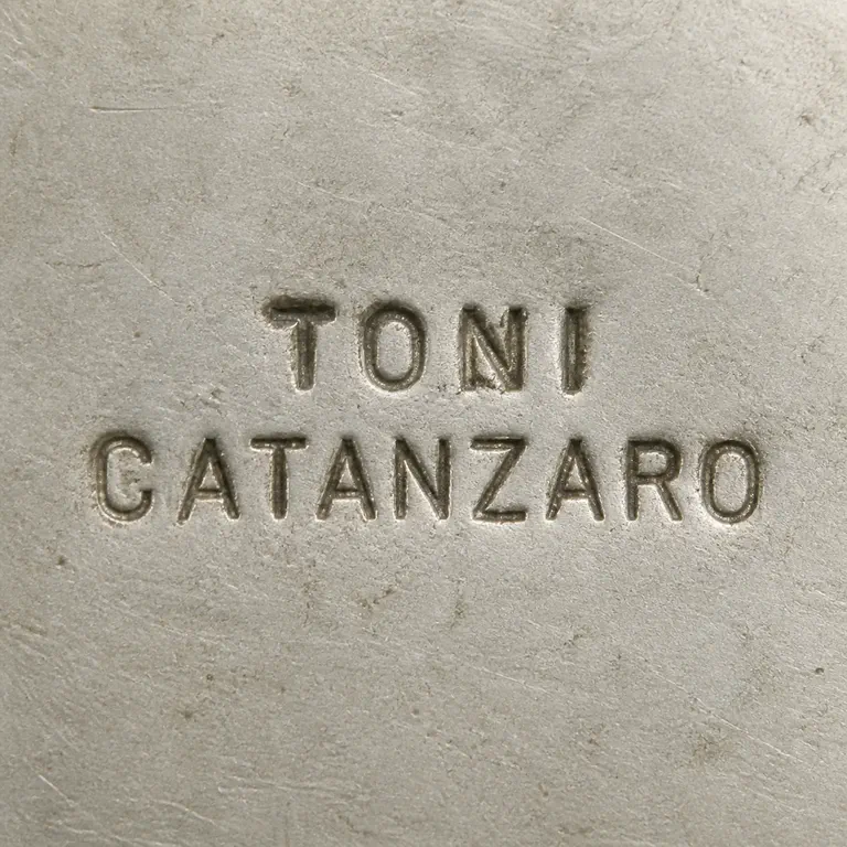 Jo Catanzaro (1914-2003): Toni Catanzaro jewelry; oxidized reconstruction.