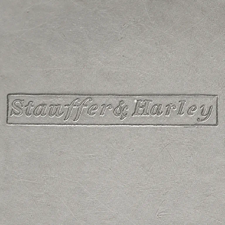 Stauffer & Harley: Stauffer & Harley; oxidized reconstruction.
