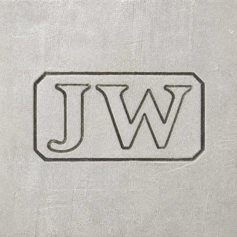 James Wintle: JW in the supported plaque layout; oxidized reconstruction.