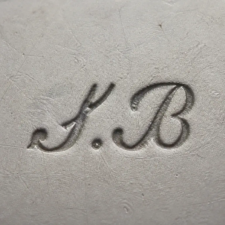 Samuel Bartlett: SB; oxidized reconstruction.