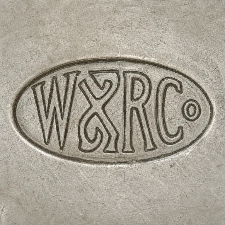 Wilcox-Roth Co.: W R Co; oxidized reconstruction.