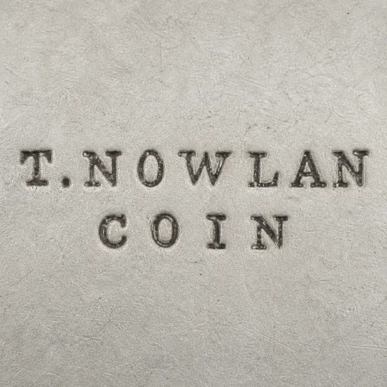 Thomas Nowlan: T.Nowlan; oxidized reconstruction.
