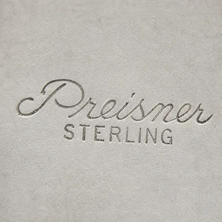 Preisner Silver Co.: Preisner, Sterling; oxidized reconstruction.