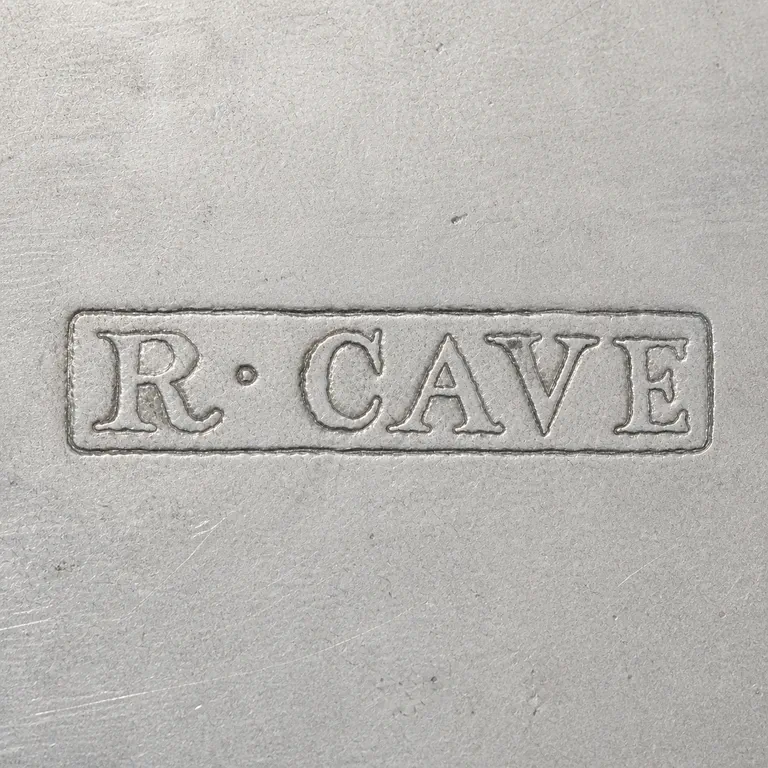 Silversmith: R.C; oxidized reconstruction.