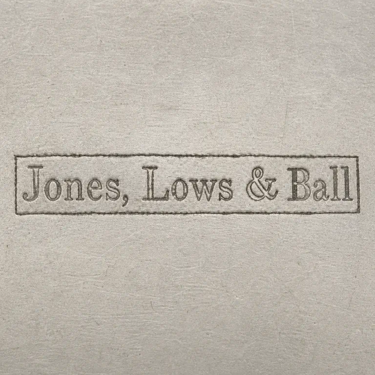 Jones, Lows & Ball: Jones, Lows & Ball; oxidized reconstruction.