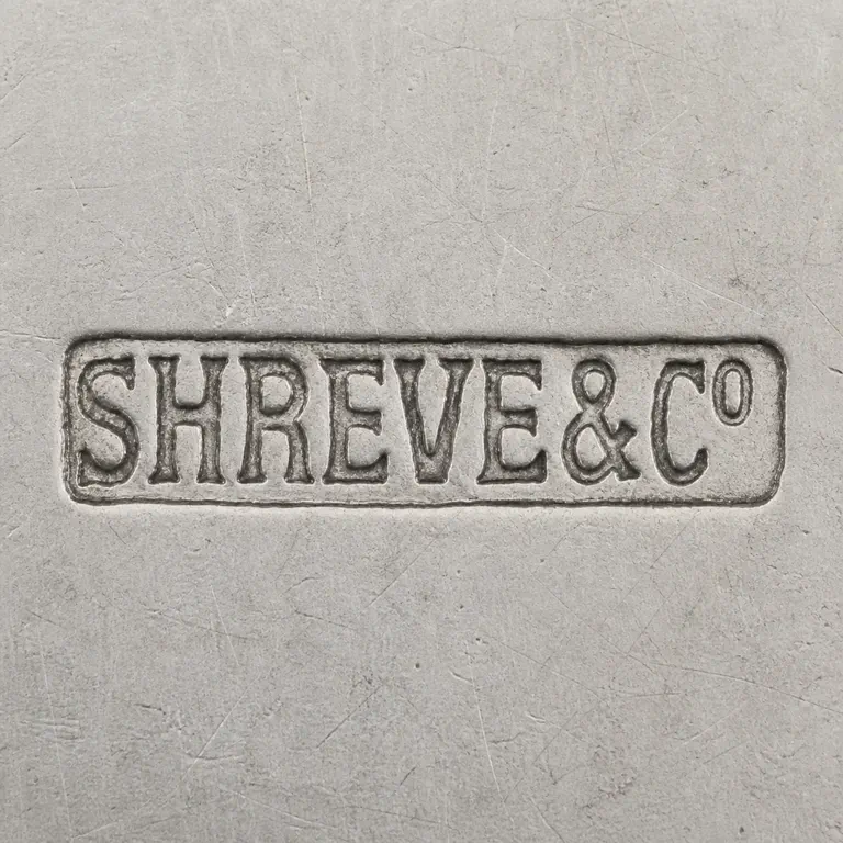 Shreve & Co.: Shreve & Co; oxidized reconstruction.