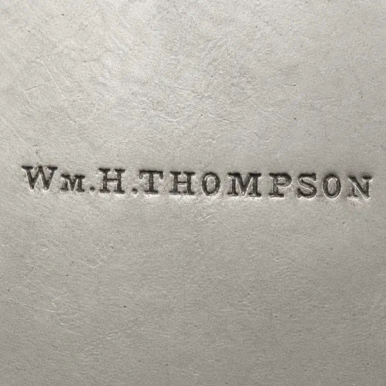William H. Thompson: Wm.H.Thompson; oxidized reconstruction.