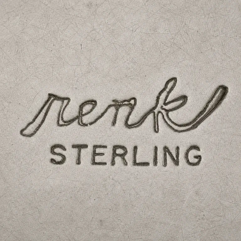 merry renk: renk, Sterling; oxidized reconstruction.