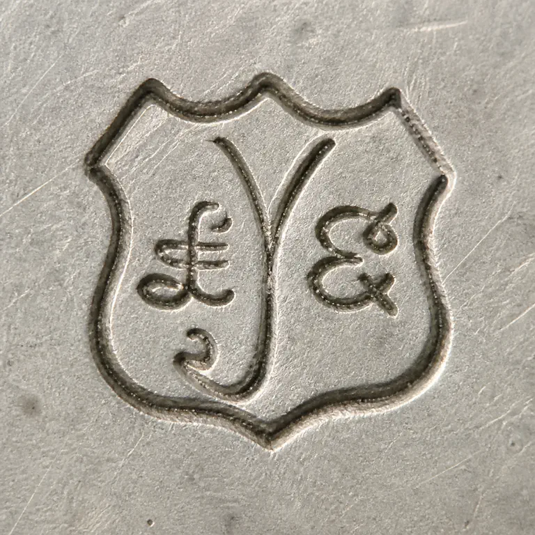 Lewis E. Jenks: LEJ; oxidized reconstruction.