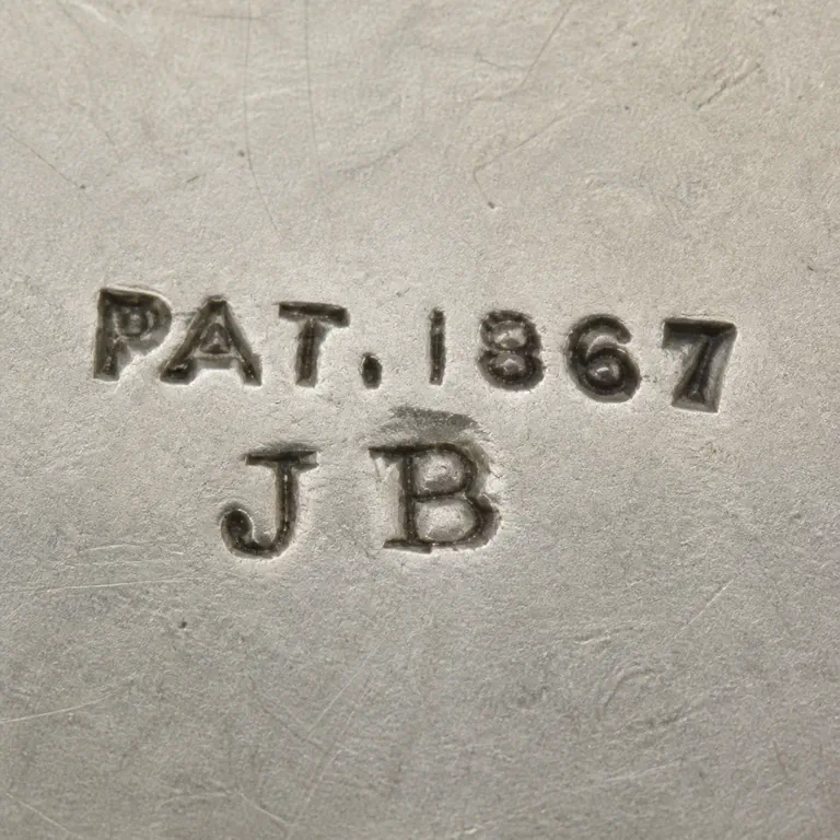 James Bingham Jr.: JB; oxidized reconstruction.