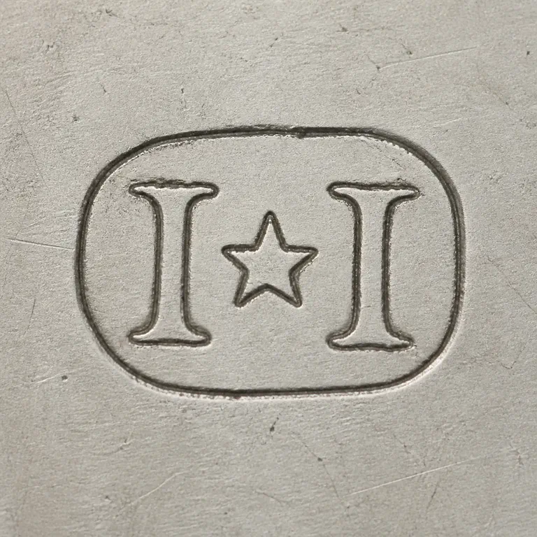 Silversmith: I star I; oxidized reconstruction.