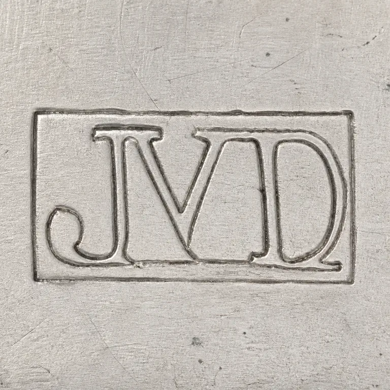 Joseph Van Derveer: JVD; oxidized reconstruction.