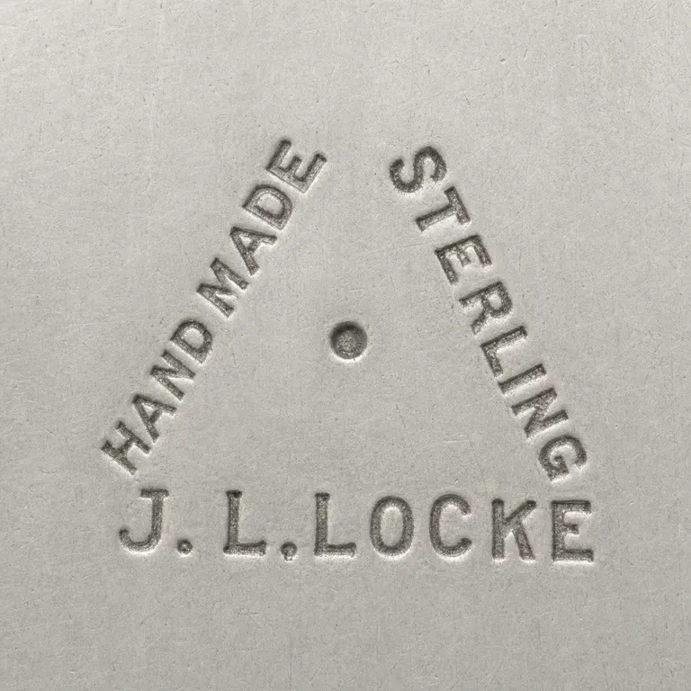 Jonathan LLoyd Locke: J.L.Locke, Handmade; oxidized reconstruction.