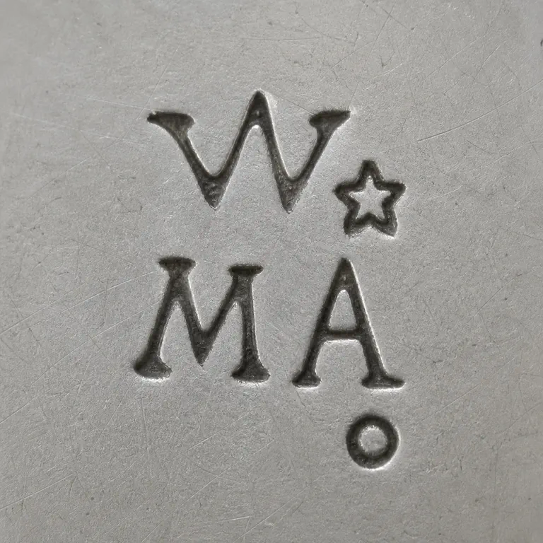 William Matthew: Final corrective output preserves separate W-like upper, M-like lower-left, and A-like lower-right groups source-supported star-like and…; oxidized reconstruction.