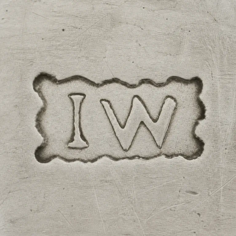 Silversmith: I.W; oxidized reconstruction.