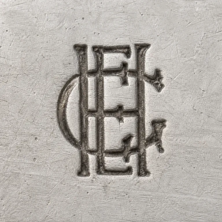George E. Homer: GEH; oxidized reconstruction.