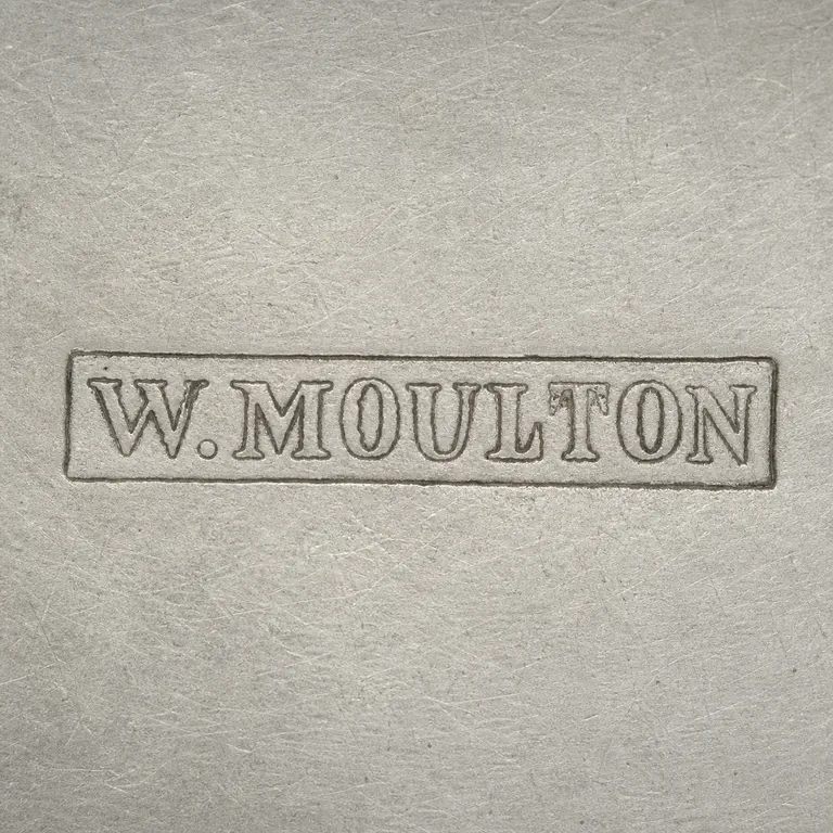 William Moulton II: W. Moulton; oxidized reconstruction.