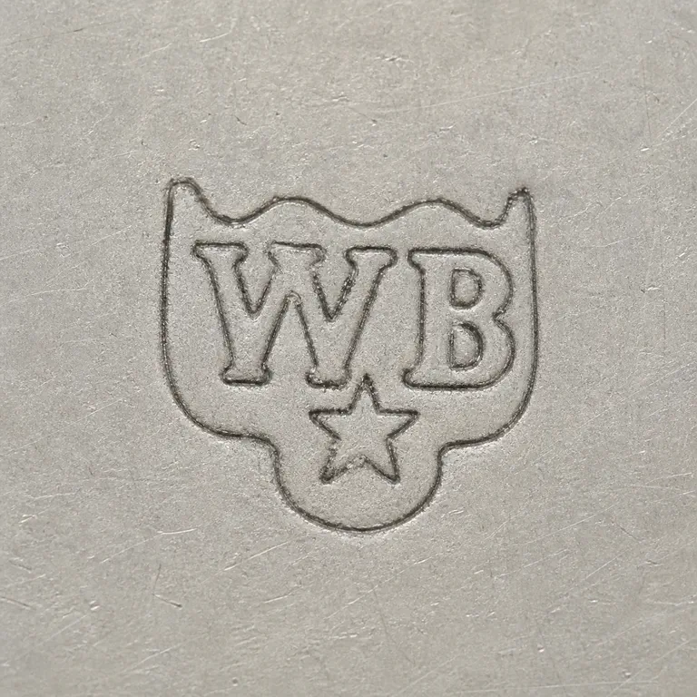 Silversmith: WB; oxidized reconstruction.