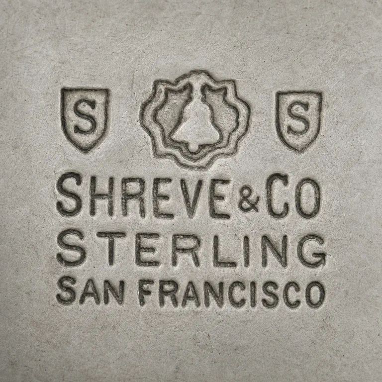 Shreve & Co.: S, bell, S; oxidized reconstruction.