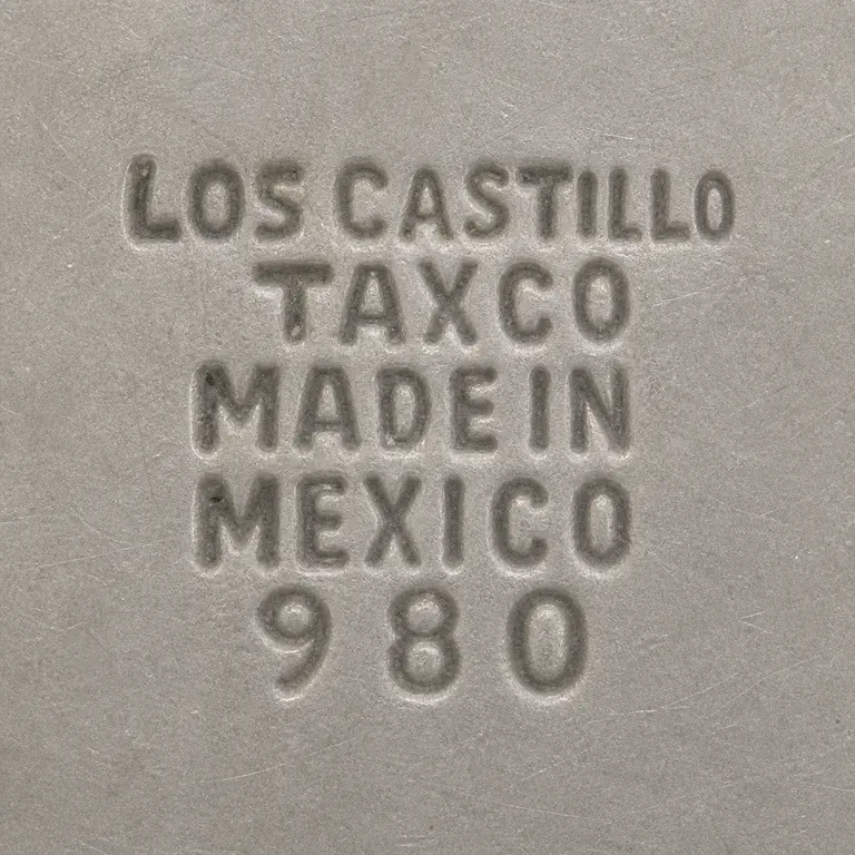 Linear 980 Mark: Los Castillo Silver Marks; oxidized reconstruction.