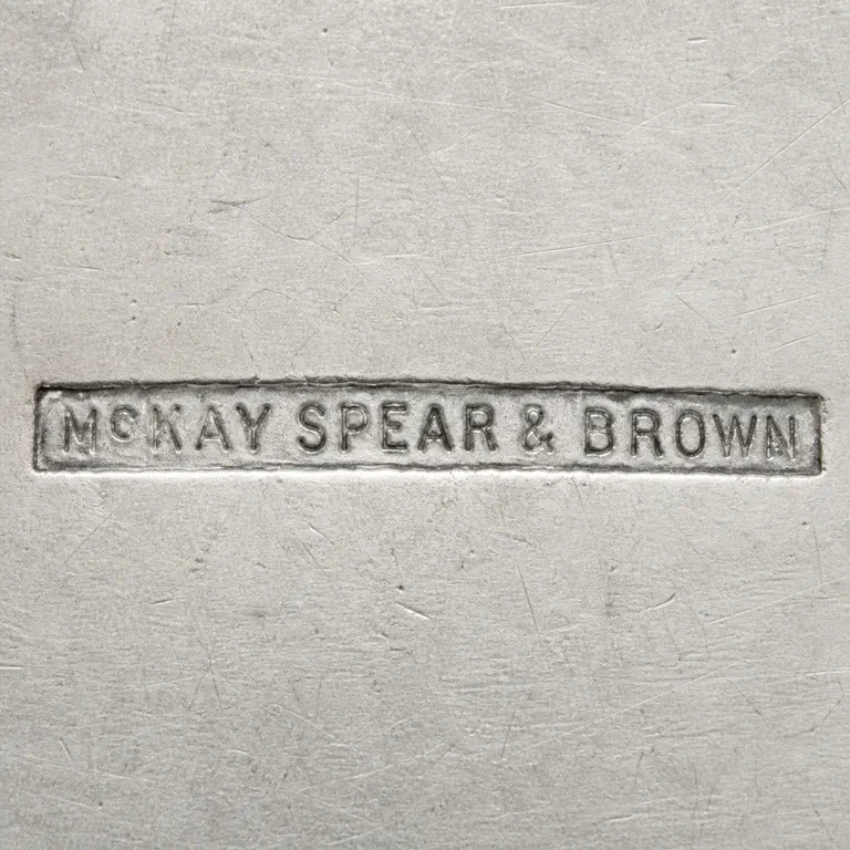 McKay, Spear & Brown: McKay, Spear & Brown; oxidized reconstruction.