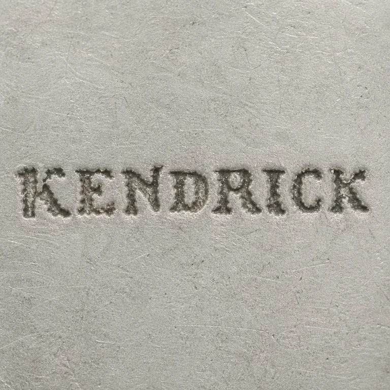 William Kendrick: Kendrick; oxidized reconstruction.