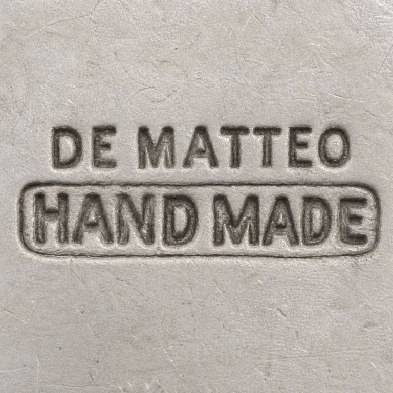 William G. DeMatteo (1895-1980): DeMatteo Handmade; oxidized reconstruction.