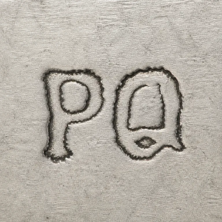 Peter Quintard: PQ; oxidized reconstruction.