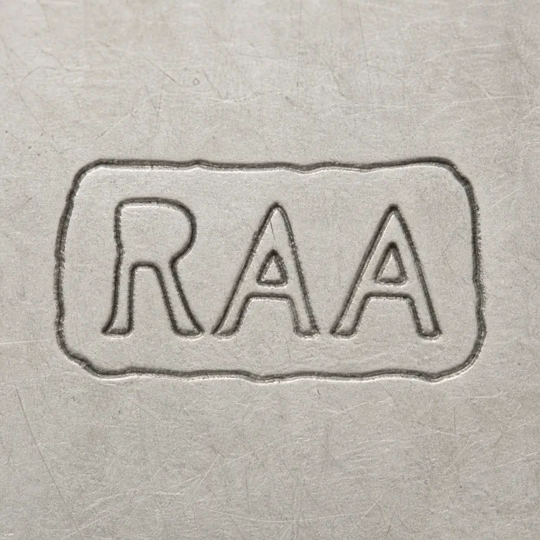 Richard Andrew James Allison: R-like, A-like, and A-like sequence inside the uneven rectangular border; oxidized reconstruction.