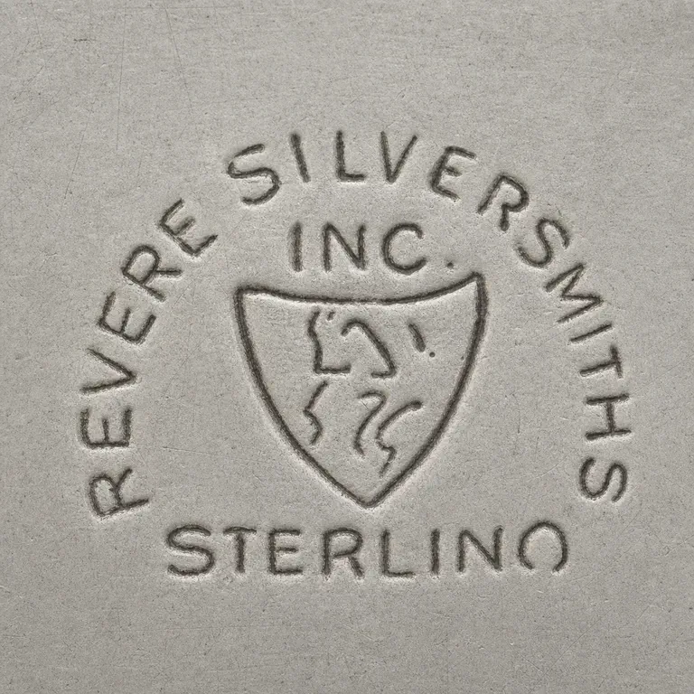 Revere Silversmiths: Revere, Horse; oxidized reconstruction.