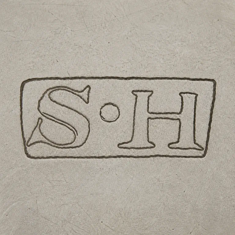 Stephen Hardy: S.H; oxidized reconstruction.