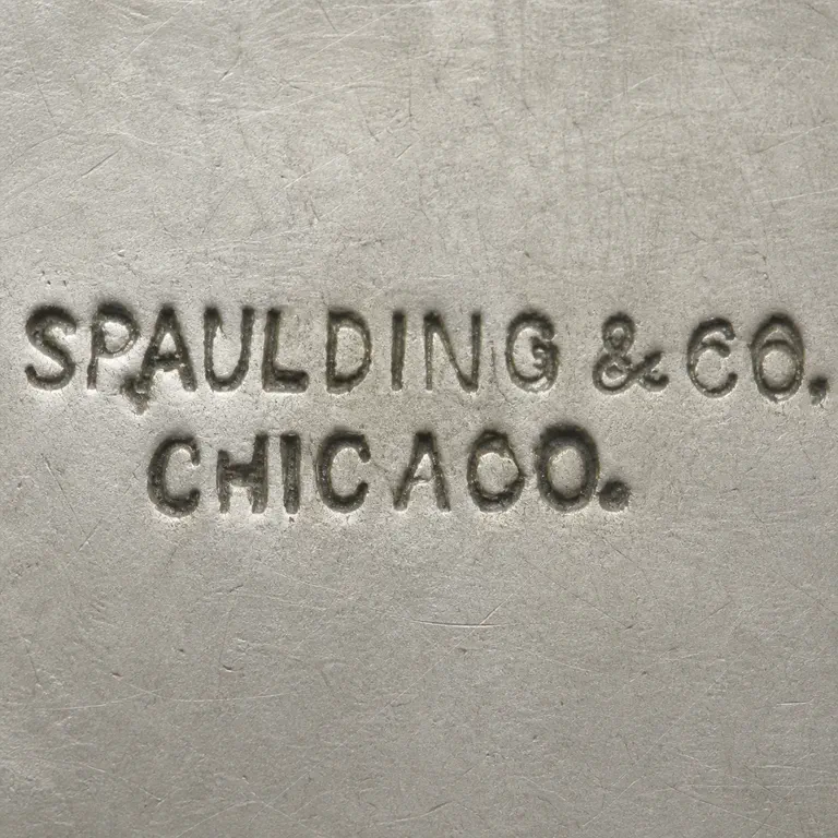 Spaulding & Co.: Spaulding & Co, Chicago; oxidized reconstruction.