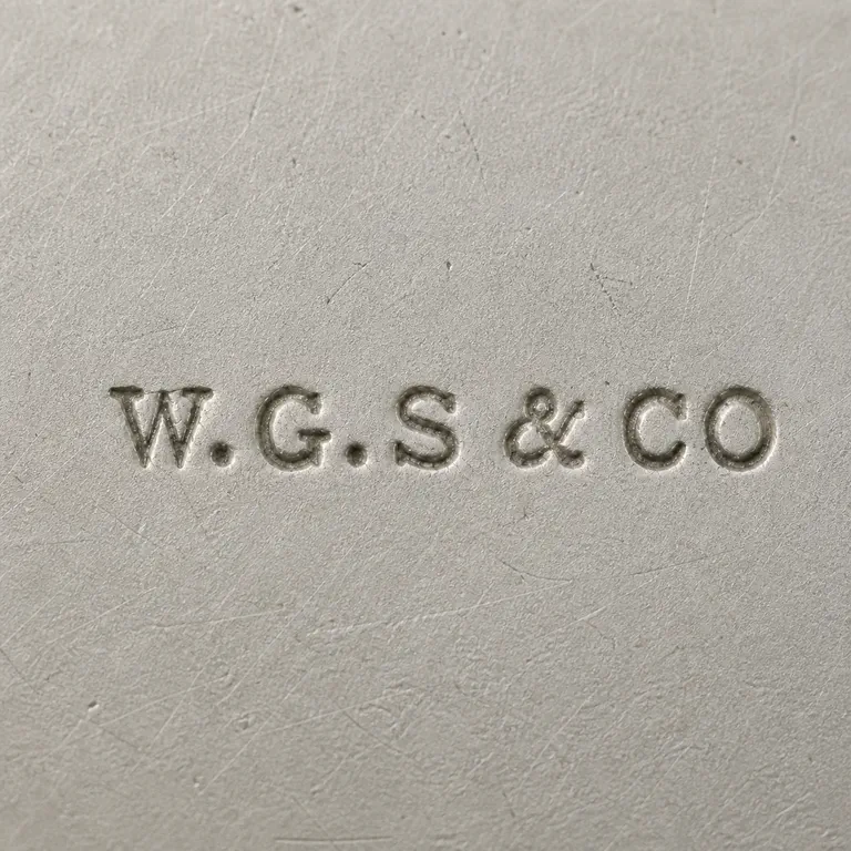 William Gale, Son & Co.: WGS&Co; oxidized reconstruction.