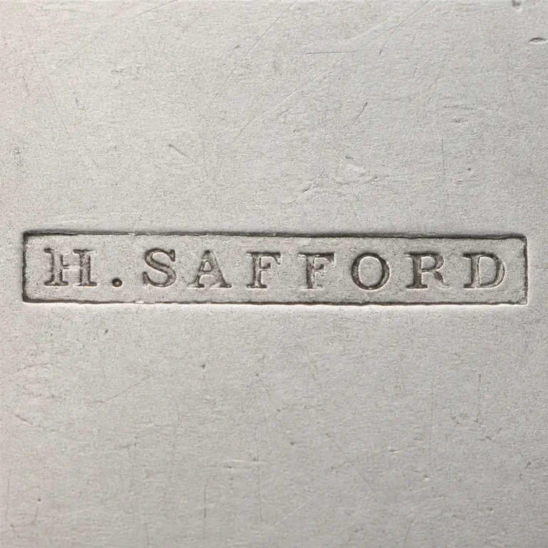 H. Harry Safford: H. Safford; oxidized reconstruction.