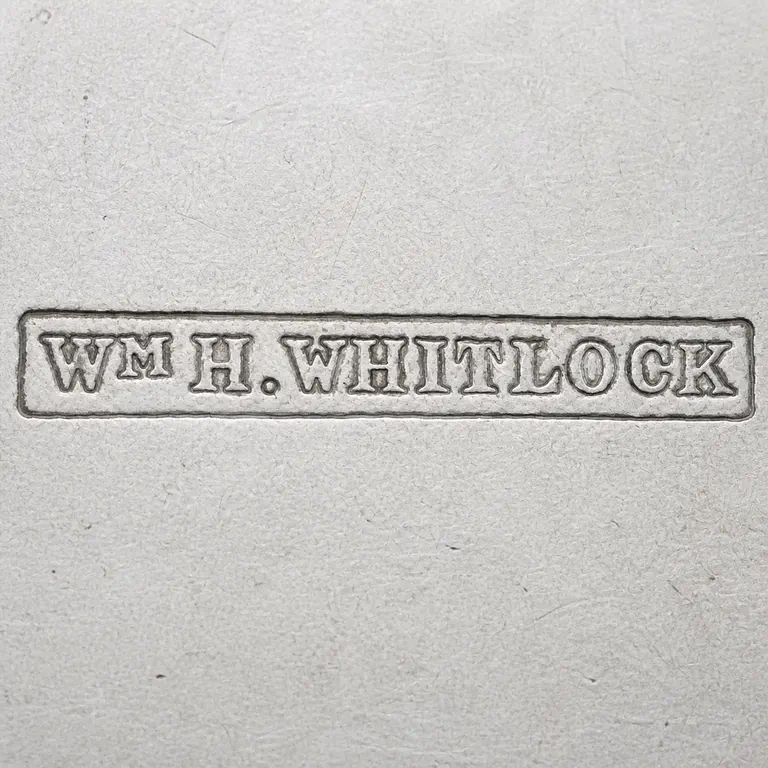 William H. Whitlock: Wm.H.Whitlock; oxidized reconstruction.